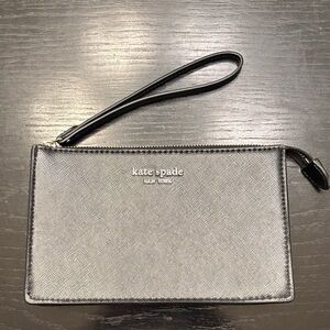 Kate Spade Black Structured Wristlet